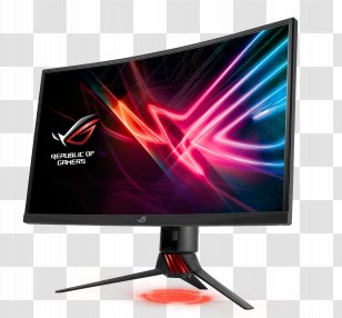 Computer Monitors FreeSync DisplayPort 1080p Refresh Rate - Monitor Accessory Transparent PNG