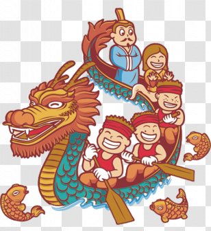 Dragon Boat Festival Chinese New Year Miluo River - Food Transparent PNG