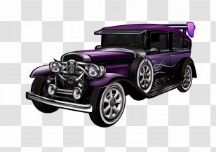 Classic Car Vintage - Automotive Exterior - Continental Retro Decoration Transparent PNG