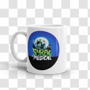 Coffee Cup Shrek The Musical Mug Film Series Transparent PNG
