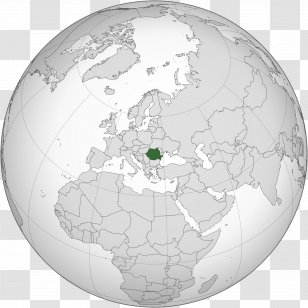 Romanian Orthographic Projection Country Ministry Of National Defence - World - Europe Transparent PNG