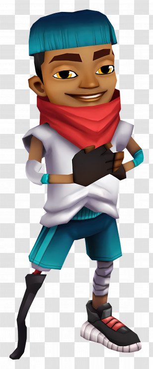 Subway Surfers - Street Dancer With Cap Transparent PNG