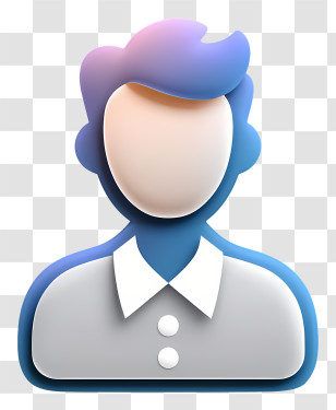 Client - Digital Faceless Avatar Transparent PNG