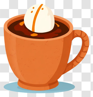 Mug Of Cocoa - Cup Of Hot Chocolate With Marshmallow Transparent PNG