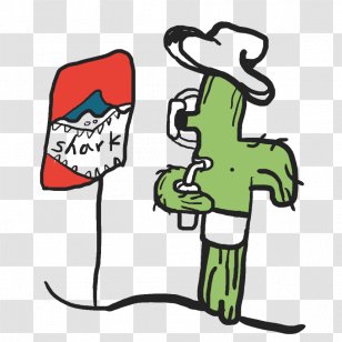 Clip Art Human Behavior Green Cartoon - ä»™äººæŽŒ Transparent PNG