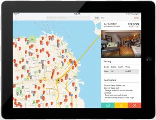 House Real Estate HotPads.com Renting IPad - Screenshot - Estates Search Transparent PNG
