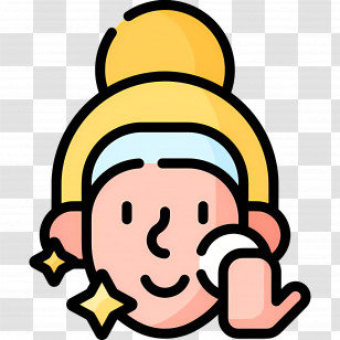 Skincare - Skincare Routine With Glowing Face Transparent PNG