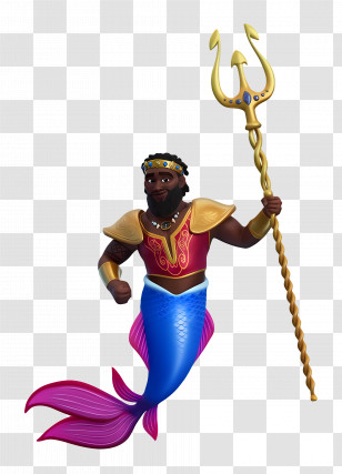 Ariel - Fantasy Mermaid Character Transparent PNG