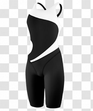 One-piece Swimsuit Bodysuit Swimming Speedo - Flower Transparent PNG