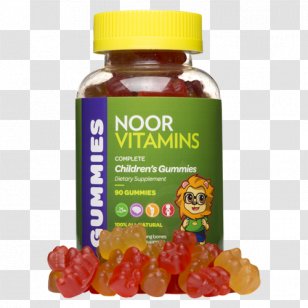 Gummi Candy Gummy Bear Dietary Supplement Kosher Foods Multivitamin - Vitamin E - Child Transparent PNG