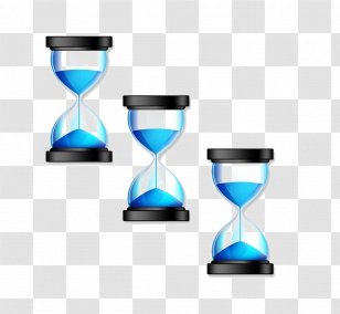 Hourglass Figure Time Clip Art - Glass - Three Transparent PNG