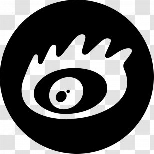 Sina Weibo Corp Logo - Blog - Black Transparent PNG
