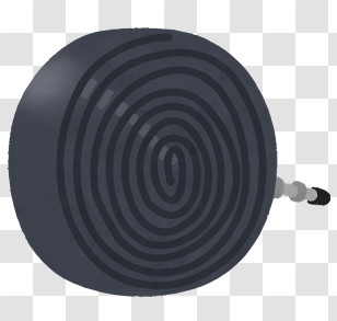 Icon - Bicycle Lock In Coiled Form Transparent PNG