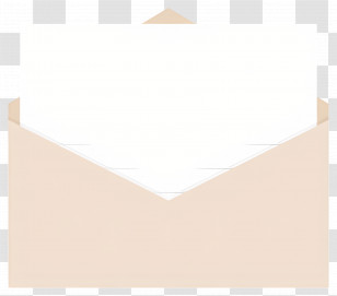 Envelope - Open Envelope With Blank Paper Illustration Transparent PNG