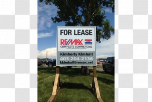 Blue Mountain Signs Real Estate Commercial Property House Lease - Area - Boards Transparent PNG
