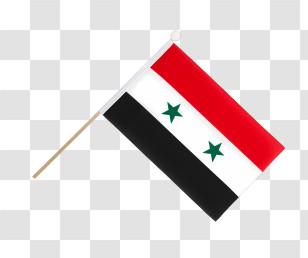Egypt - Official Flag Of Syria Transparent PNG