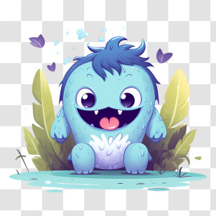 Monster - Cute Cartoon Monster Transparent PNG