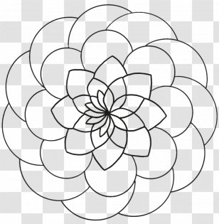 Mandalas Zum Ausmalen Ausmalbild Religion Sacred - Paint By Number - Die Mubarakreligion Transparent PNG