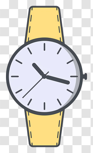 Wristwatch - Simple Wrist Watch Transparent PNG