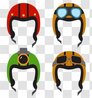 Motorcycle Helmet Combat Icon - Collection Transparent PNG