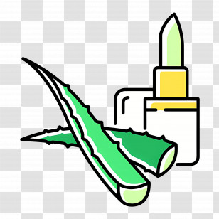 Aloe Vera - Aloe Vera Lipstick Transparent PNG
