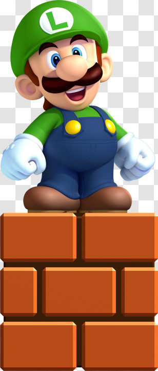 Luigi Mario - Luigi From Mario Series Transparent PNG