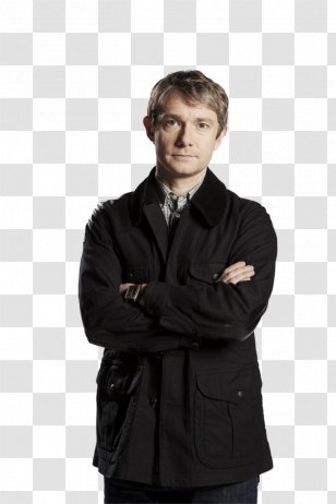Martin Freeman Doctor Watson Sherlock Holmes The Abominable Bride Bilbo Baggins - Benedict Cumberbatch Transparent PNG