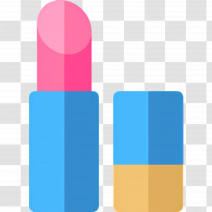Lipstick - Bright Pink Lipstick Transparent PNG