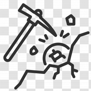 Bitcoin Miner - Bitcoin Mining Icon Transparent PNG