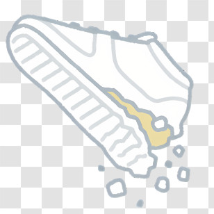 Icon - Worn Out Sneaker Transparent PNG