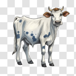 Cow
 - Cartoon Cow Illustration Transparent PNG
