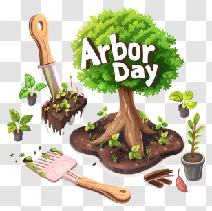 Arbor Day - Arbor Day Tree Planting Transparent PNG