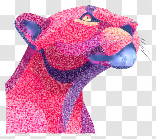 Pink Panther - Pink Panther Illustration Transparent PNG