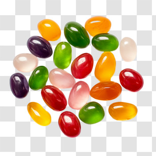 Jelly Beans - Colorful Jelly Beans For Sweet Treats Transparent PNG