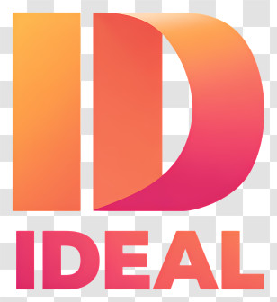 Ideal Logo - Gradient IDEAL Logo Icon Transparent PNG