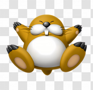 Monty Mole - Diglett Pokemon Character Transparent PNG