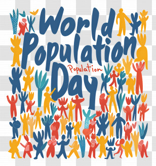 World Population Day - World Population Day Celebration Transparent PNG