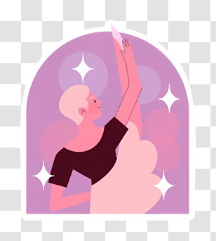 Dancer - Ballet Dancer Illustration Transparent PNG