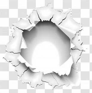 Hole Ripped Paper - Graphic Of Ripped Paper Effect Design Transparent PNG