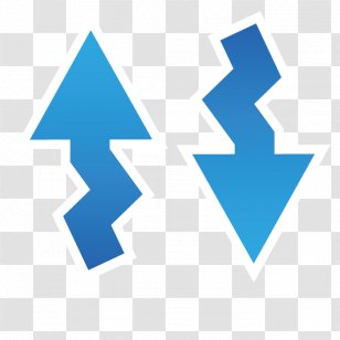 Arrow Euclidean Vector Arah - Electric Blue - Target Transparent PNG
