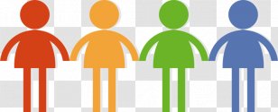 Holding Hands Royalty-free Clip Art - Signage - Colorful People Cliparts Transparent PNG