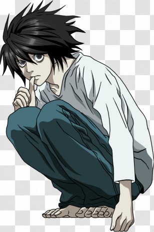 Light Yagami Near Ryuk Misa Amane - Tree - L Transparent PNG