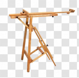 /m/083vt Easel Wood Line Product Design - Table - Artist Accessories Transparent PNG