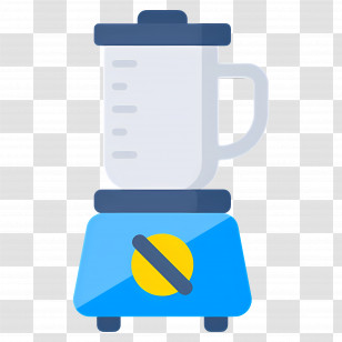 Blender - Electric Blender Icon In Flat Style Transparent PNG