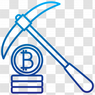 Bitcoin Miner - Bitcoin Mining Icon Transparent PNG