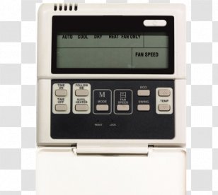 Air Conditioning Fan Coil Unit Duct Thermostat - Programmable - BREEZ Transparent PNG