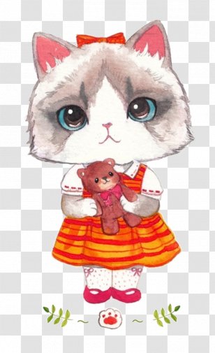 Ragdoll Lion - Cat - Cute Transparent PNG