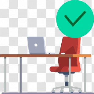 Businessperson Desk Office - Proximity Card Transparent PNG