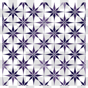 Star Pattern - Purple Geometric Pattern Transparent PNG