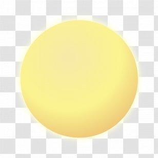 Ducs De Longueuil Yellow Circle - Orange - Cartoon Moon Transparent PNG